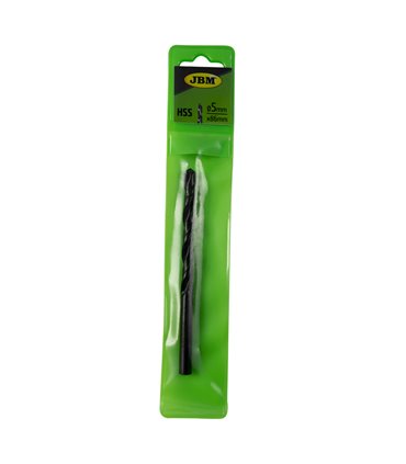 BROCA HELICOIDAL HSS 4241 NEGRO 5X86MM