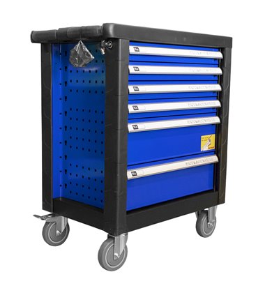 CARRO DE HERRAMIENTAS 6 CAJONES AZUL
