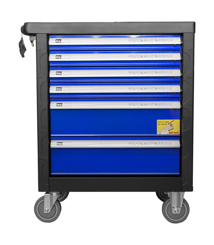 CARRO DE HERRAMIENTAS 6 CAJONES AZUL