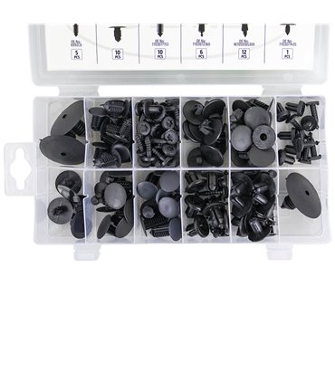 ESTUCHE DE CLIPS RENAULT DACIA 109 PCS PARA TAPICERÍA