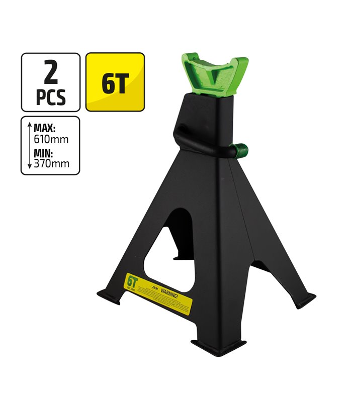 JUEGO DE 2 CABALLETES 6 TON