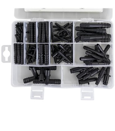 ESTUCHE DE CONECTORES DE MANGUERA 113 PCS