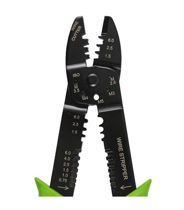 ALICATES PARA TERMINALES AISLADOS Y NO AISLADOS 9"