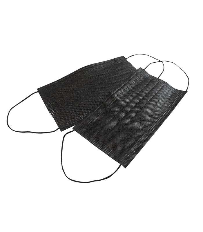 MASCARILLA NEGRA DE PROTECCIÓN INDIVIDUAL HIGIÉNICA (de un solo uso)