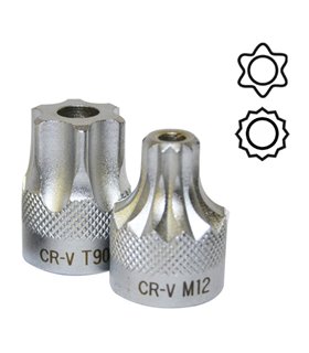    PUNTA DE 1/2"  12 CANTOS INVIOLABLE M20