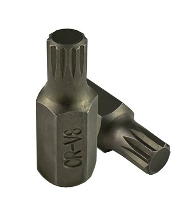    Broca de 12 cantos de  8mm.