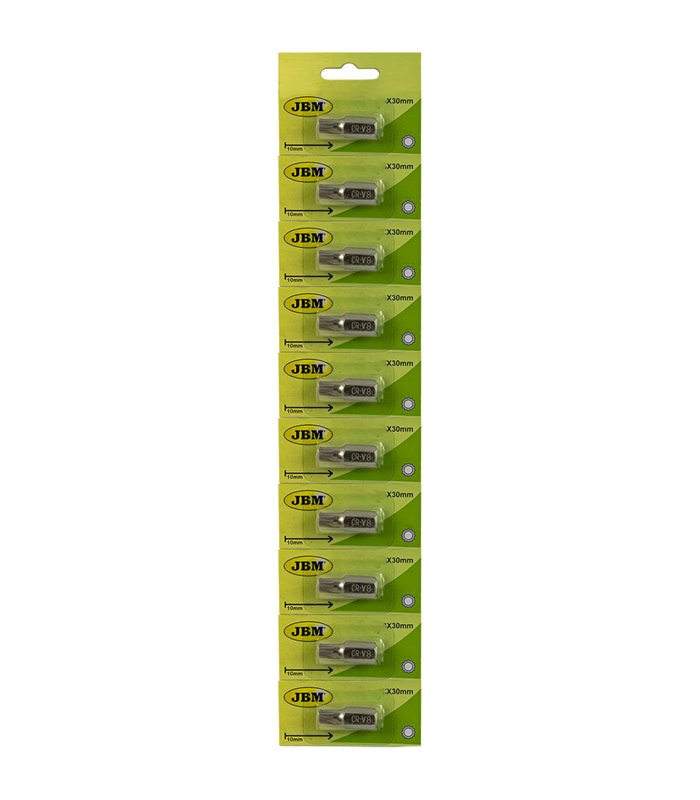    Broca de 12 cantos de  8mm.