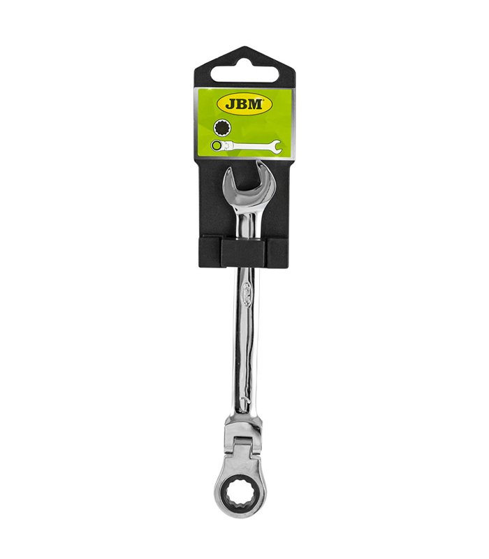 LLAVE COMBINADA ARTICULADA TRINQUETE 9MM