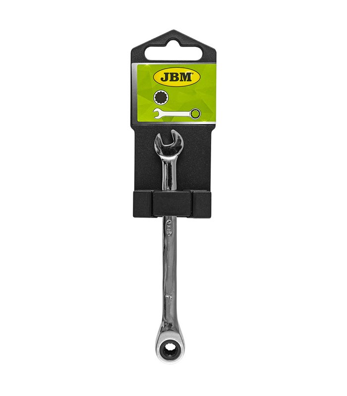 LLAVE COMBINADA CON TRINQUETE 9MM
