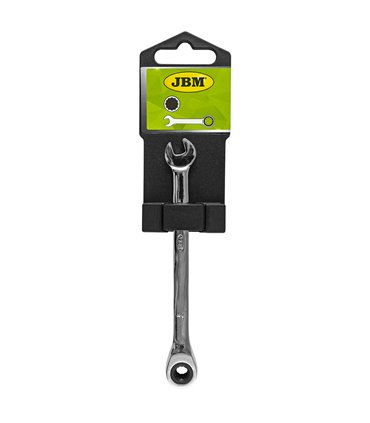 LLAVE COMBINADA CON TRINQUETE 9MM