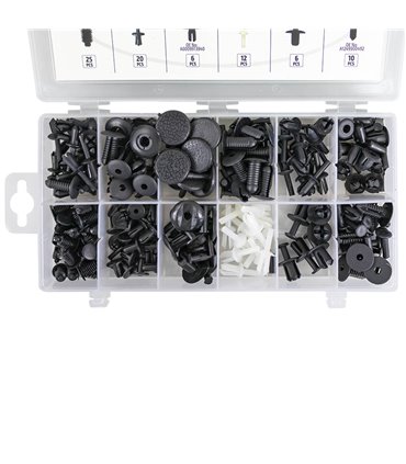 ESTUCHE DE CLIPS MERCEDES-BENZ 151 PCS PARA TAPICERÍA