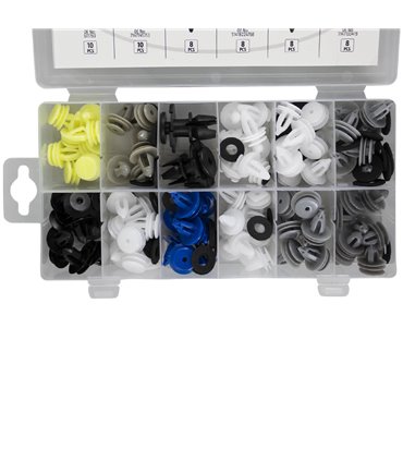 ESTUCHE DE CLIPS BMW MINI 92 PCS PARA PANEL DE PUERTA/MOLDURA