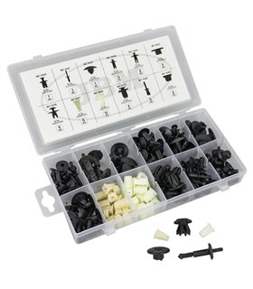 ESTUCHE DE CLIPSBMW MINI 112 PCS PARA TAPICERÍA