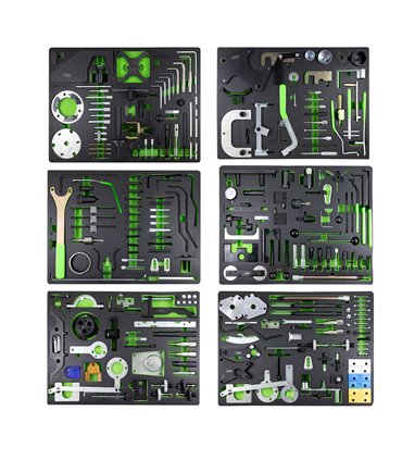 CONJUNTO DE 6 MÓDULOS DE KITS DE CALADO