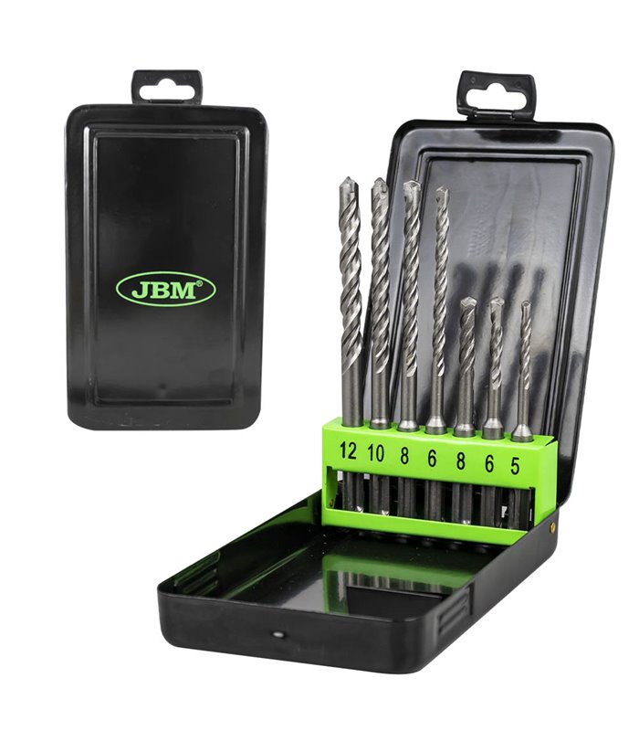 ESTUCHE DE BROCAS SDS PLUS PARA TALADRO PERCUTOR