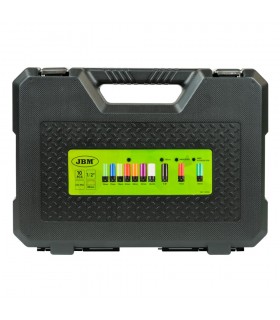 Kit De 10 Vasos Impacto De 1/2" Especial Extracción Ruedas