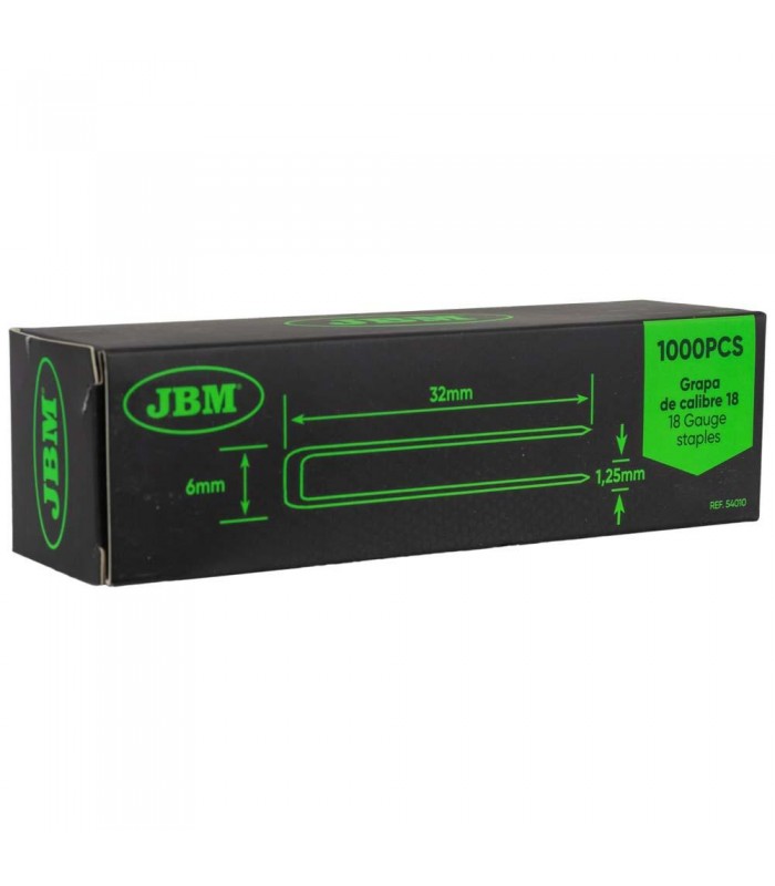 Set De Grapas 32X6Mm De Calibre 18 (1000Pcs)