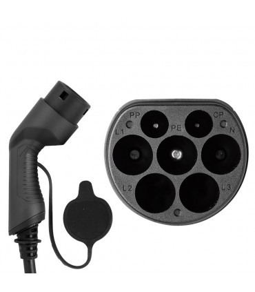 Cable De Carga Para Coche Eléctrico, 32 A, Tipo 2 A Tipo 2