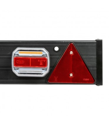 Barra Para Remolque Con 2 Pilotos Led Y 2 Catareflectantes