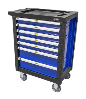 Carro De Herramientas 7 Cajones Azul Especial Vde