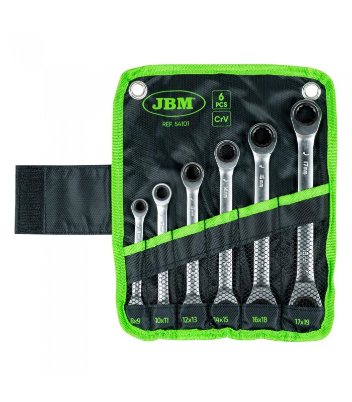Set De 6 Llaves Con Trinquete