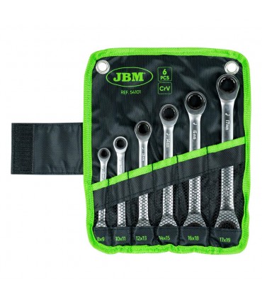 Set De 6 Llaves Con Trinquete