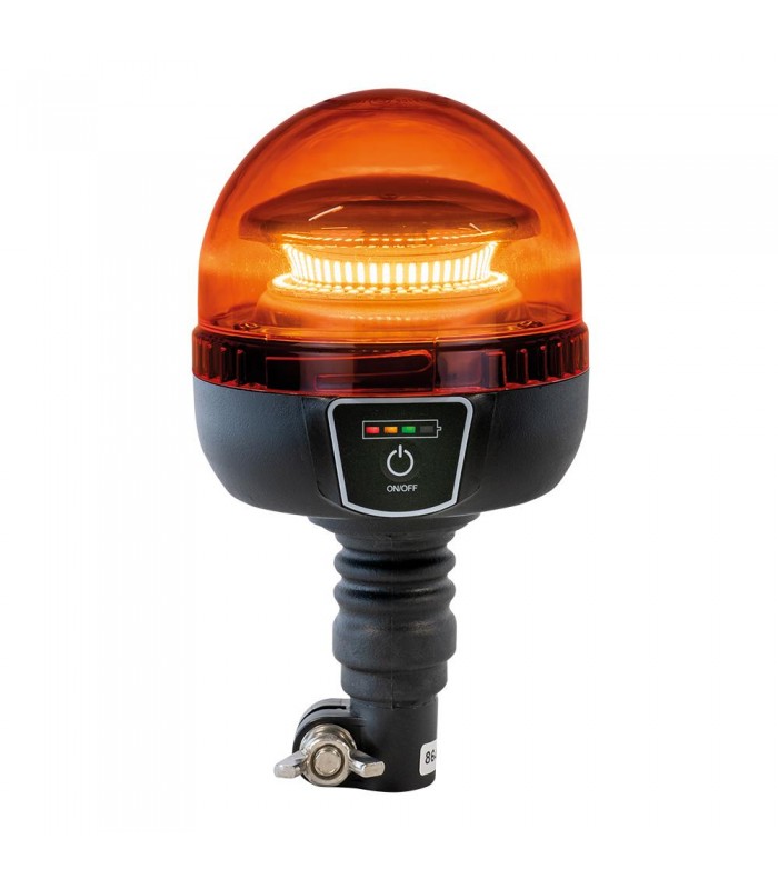 Girofaro Led Recargable Base Flexible