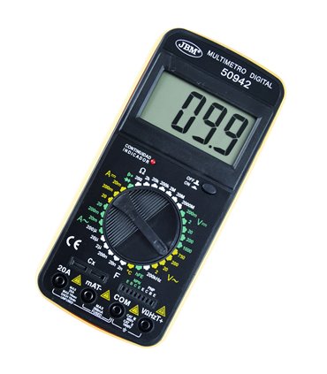 JUEGO CABLES + / - MULTIMETRO 50942