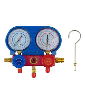 MANÓMETRO PARA COMPROBACIÓN DEL SISTEMA DE AIRE ACONDICIONADO - BAR (REF.53456)