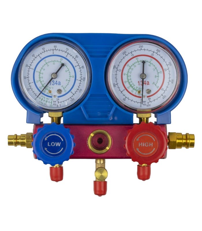MANÓMETRO PARA COMPROBACIÓN DEL SISTEMA DE AIRE ACONDICIONADO - BAR (REF.53456)