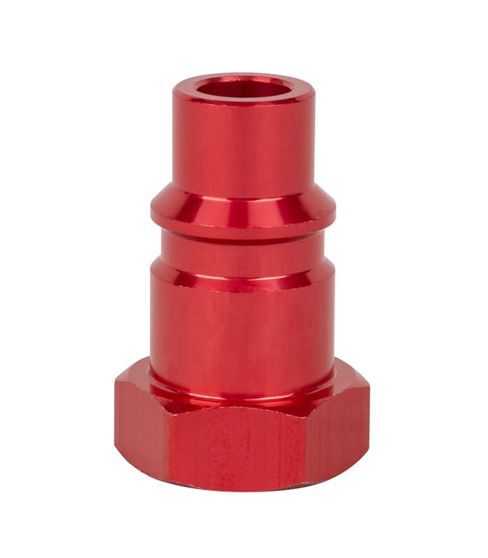 SOPORTE DE CONECTOR DE ALTA PRESION ROJO PARA GAS 1234YF (REF.54291)