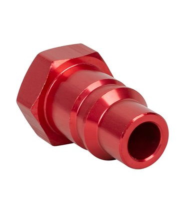 SOPORTE DE CONECTOR DE ALTA PRESION ROJO PARA GAS 1234YF (REF.54291)