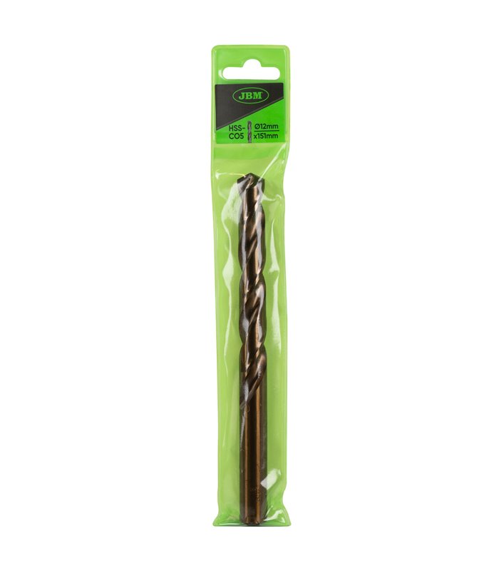 BROCA HELICOIDAL COBALTO HSS-CO5 12MM