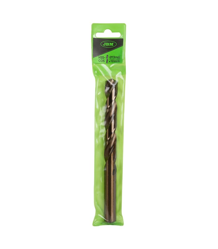 BROCA HELICOIDAL COBALTO HSS-CO5 13MM