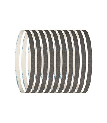 SET DE 10 CINTAS DE LIJADORA DE GRANO 60