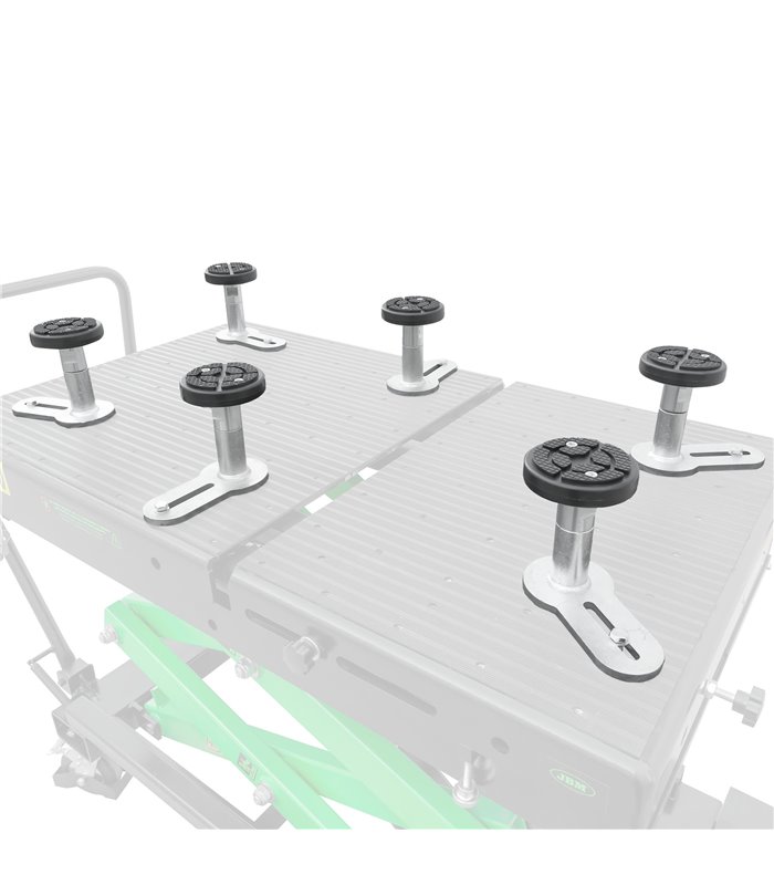 SET DE 6 SOPORTES PARA MESA HIDRÁULICA 54386