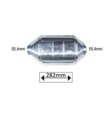 CATALITZADOR DIESEL PLANO KD3N 82527 -  282,4MM