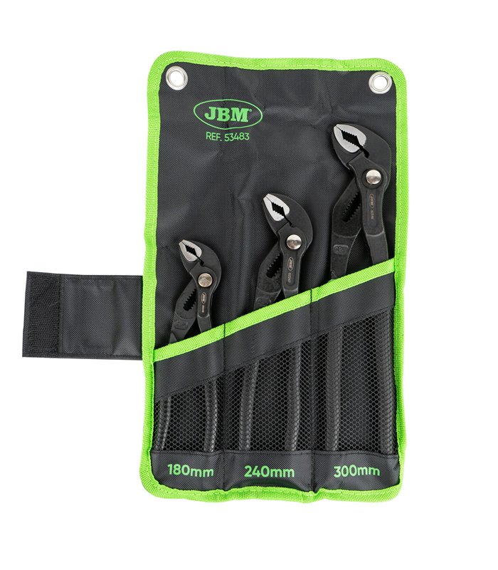 SET DE 3 ALICATES AJUSTABLES