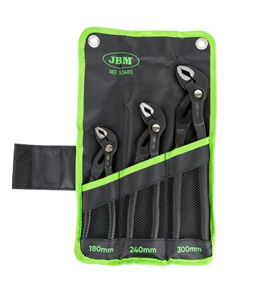 SET DE 3 ALICATES AJUSTABLES
