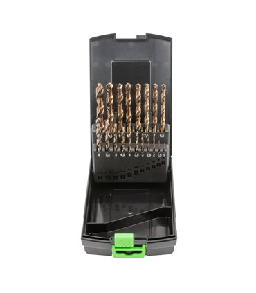 ESTUCHE DE BROCAS HELICOIDALES 1-10MM COBALTO