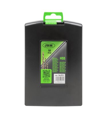 ESTUCHE DE BROCAS HELICOIDALES 1-10MM COBALTO