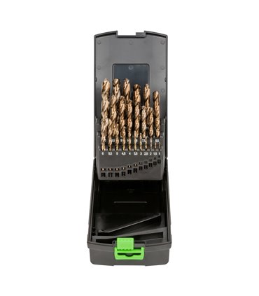 ESTUCHE DE BROCAS HELICOIDALES 1-13MM COBALTO