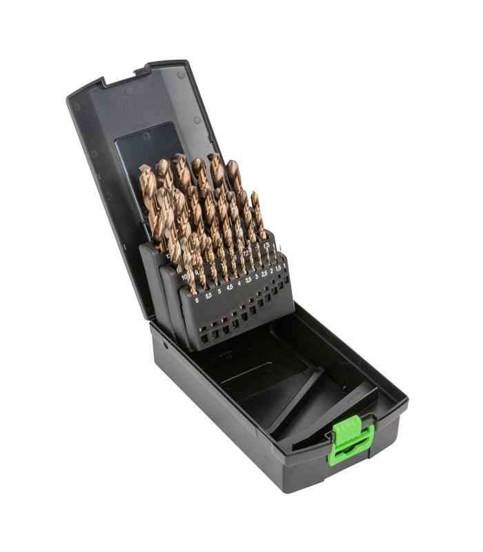 ESTUCHE DE BROCAS HELICOIDALES 1-13MM COBALTO