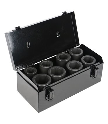 SET DE 8 VASOS DE IMPACTO DE 1" LARGOS