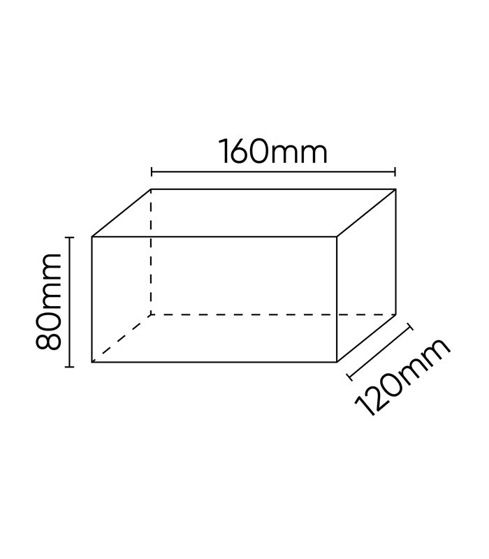 TACO DE GOMA PARA ELEVADOR 160X120X80MM