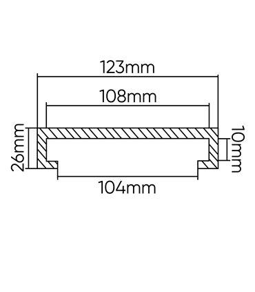 TACO DE GOMA PARA ELEVADOR RAVAGLIOLI/WERTHER 123MM