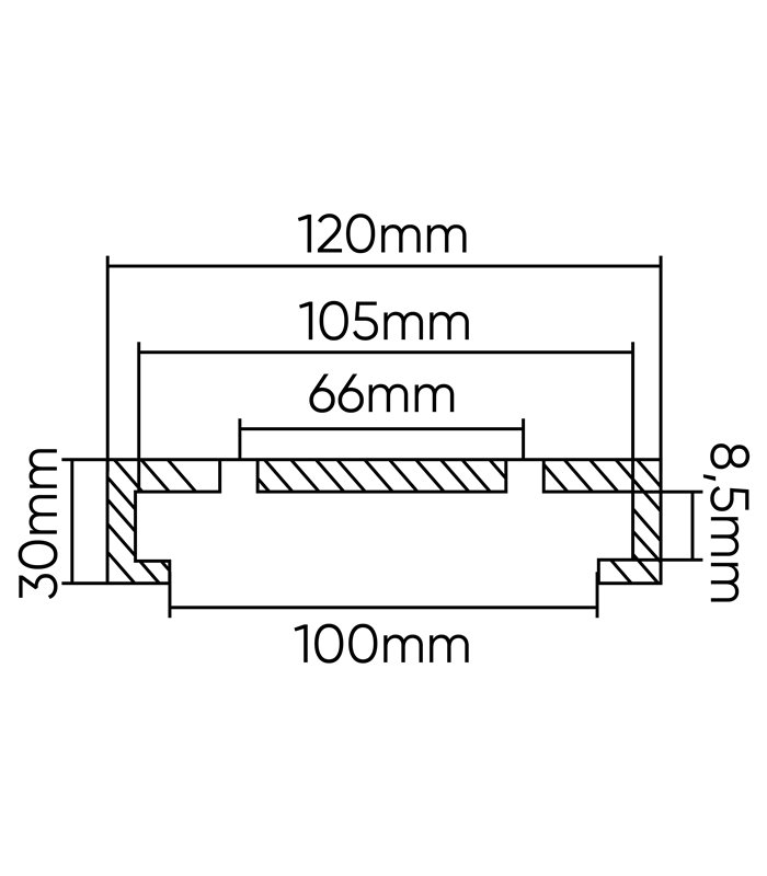 TACO DE GOMA PARA ELEVADOR TWIN BUSCH 120MM