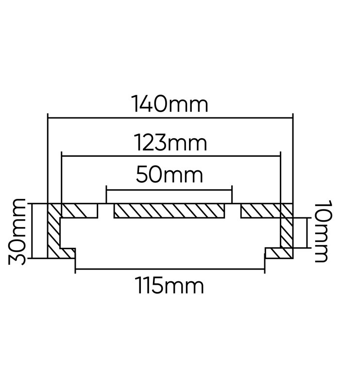 TACO DE GOMA PARA ELEVADOR TWIN BUSCH 140MM