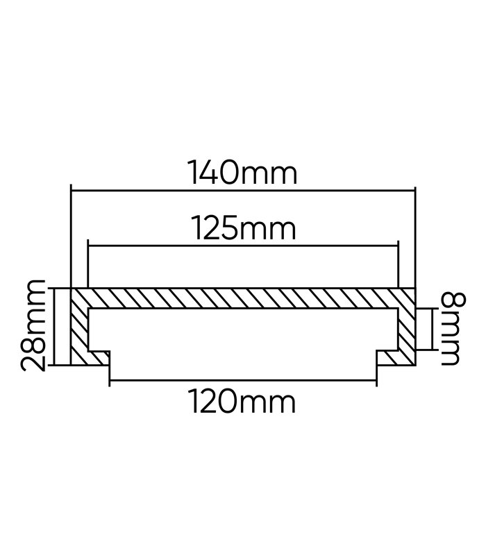 TACO DE GOMA PARA ELEVADOR TWIN BUSCH 140MM