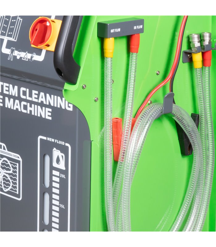MÁQUINA DE LIMPIEZA DEL SISTEMA DE REFRIGERACIÓN